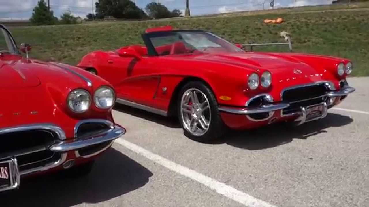 Corvette 1962 года против Corvette Resto-Mod 1962 года