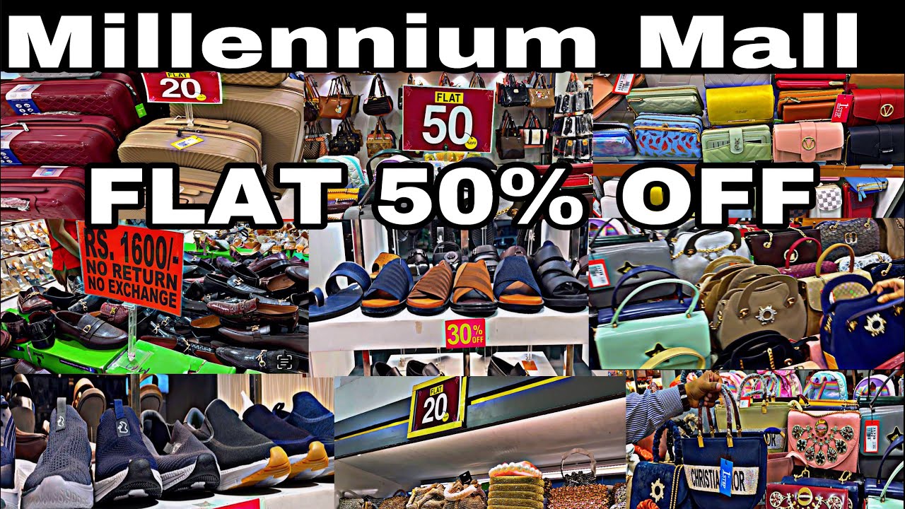 Millennium Mall Karachi | Flat 50% Off End of the year Sale | Luxury Bags and Footwear