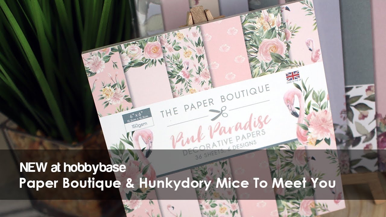 Introducing Paper Boutique & Hunkydory Mice To Meet You