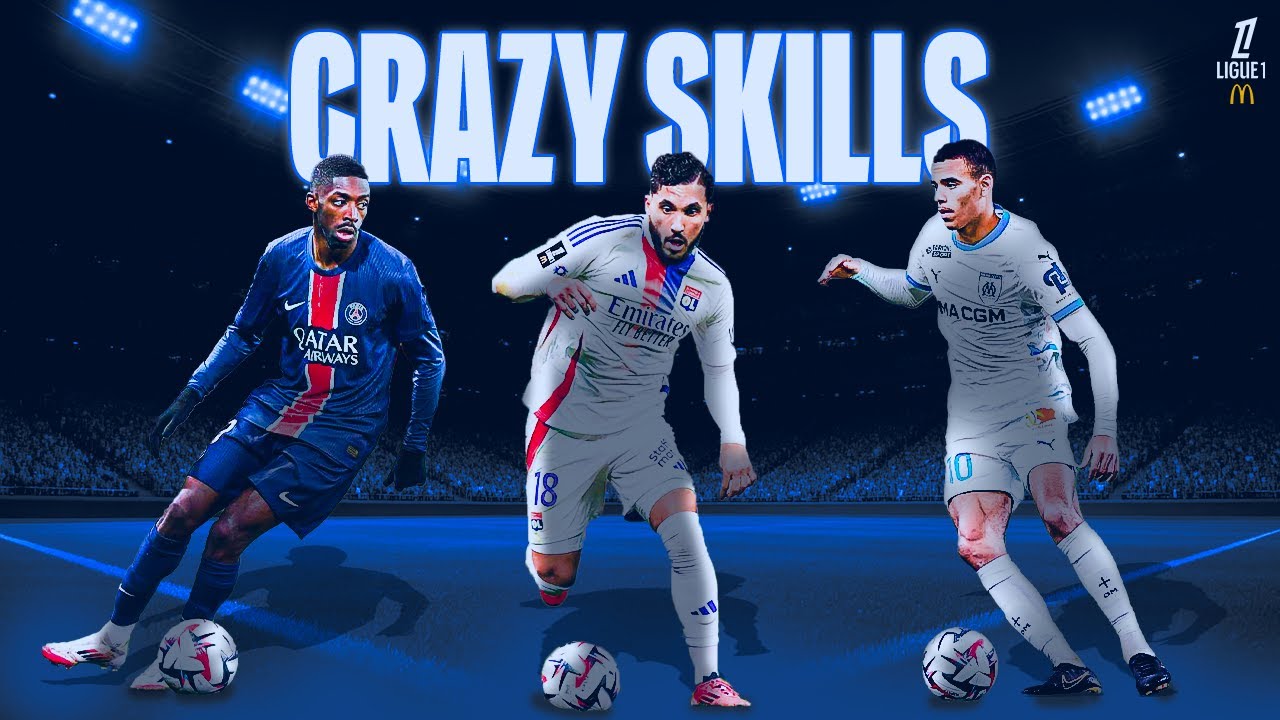 Les MEILLEURS DRIBBLES de la saison | Ligue 1 McDonald's 24/25