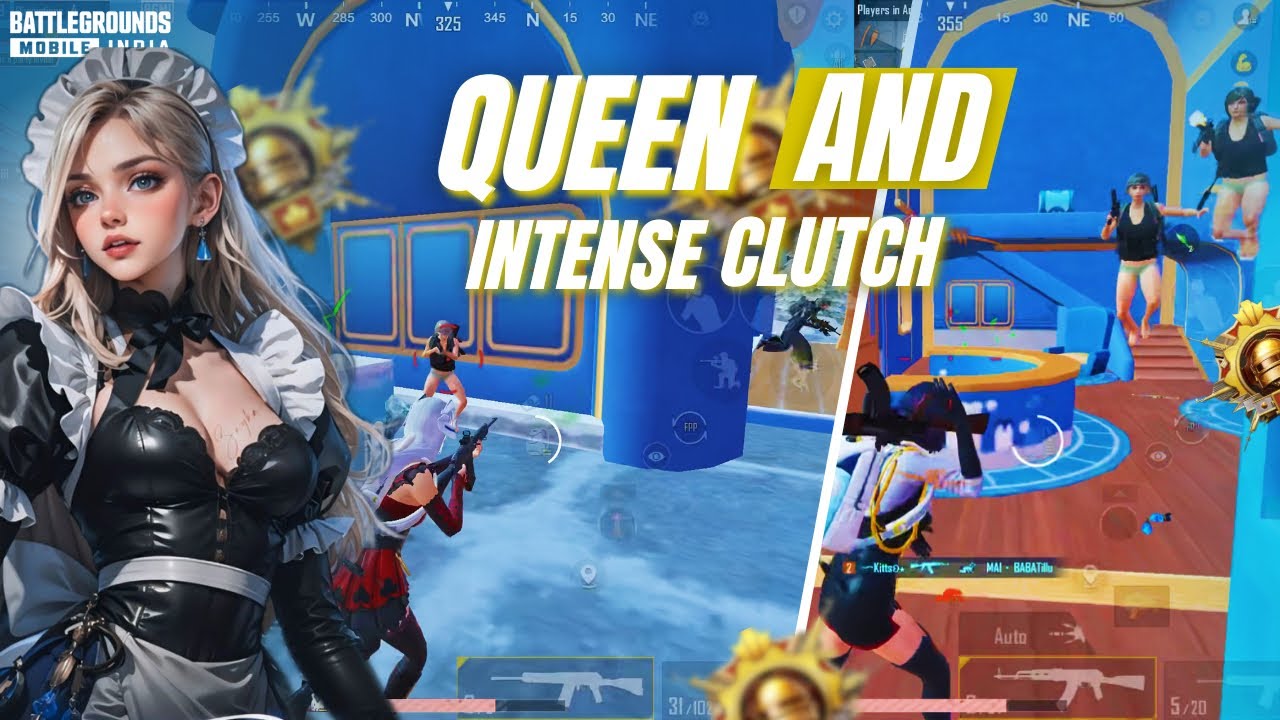 Intense solo v squad clutches 🤫🔥 | Aim Assist OFF #girlgamer #bgmi #bgmilive #bgmivideos 