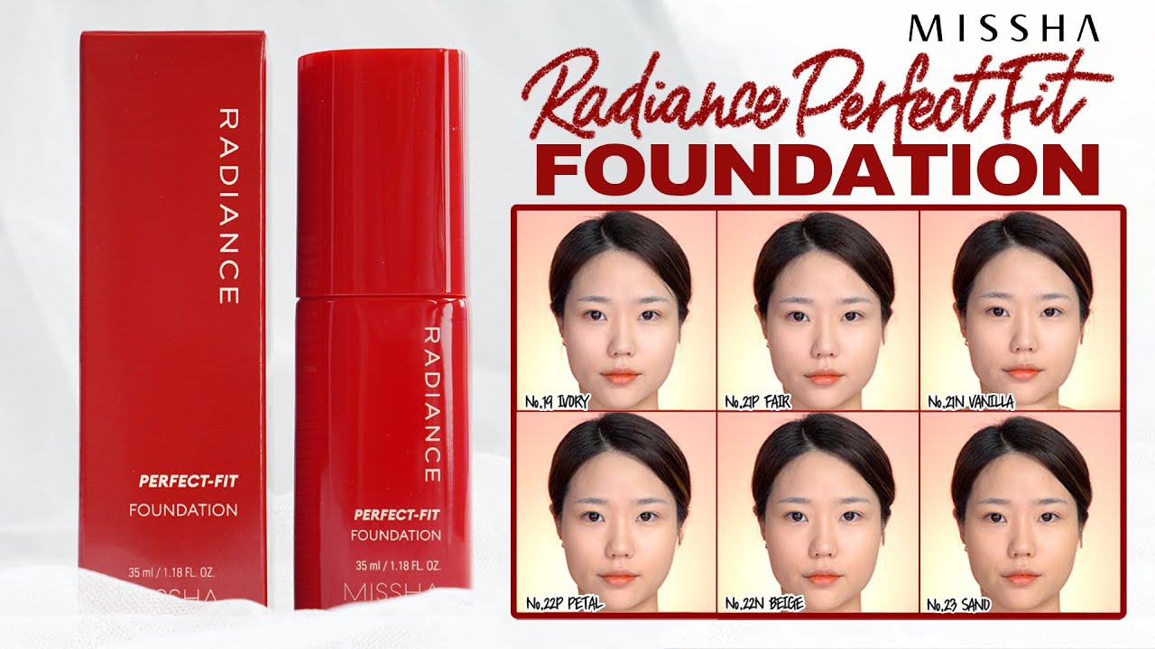 [CC] Тональный крем❤️MISSHA RADIANCE PERFECT FIT FOUNDATION