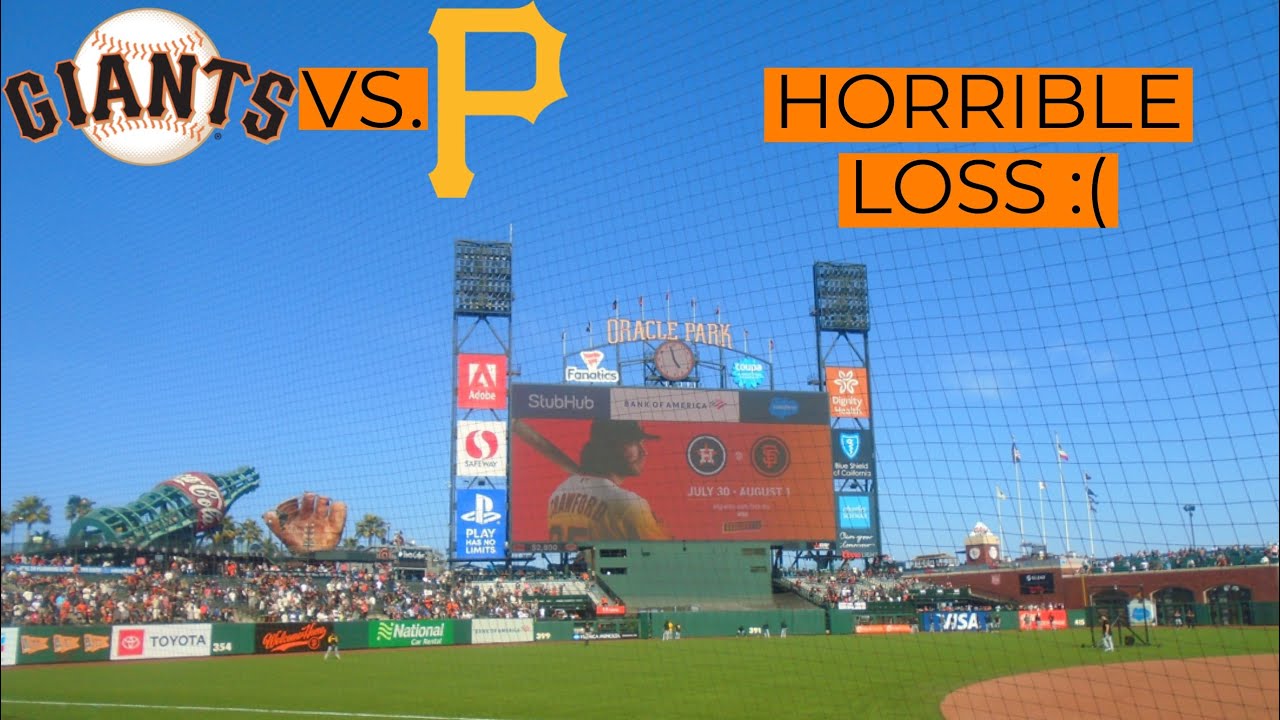 GAMEDAY VLOG | Baseball | San Francisco Giants vs Pittsburgh Pirates | 7-24-2021