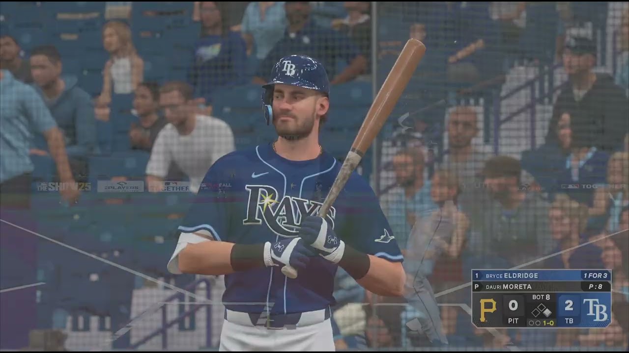 MLB The Show 25 Tampa Bay Rays Franchise Game 5 vs. Pirates highlights