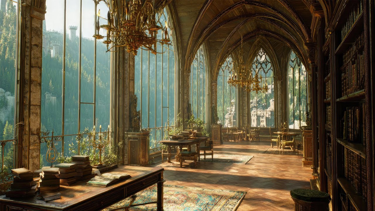 The Library Beyond Time | Fantasy Medieval Soundscapes for the Mind