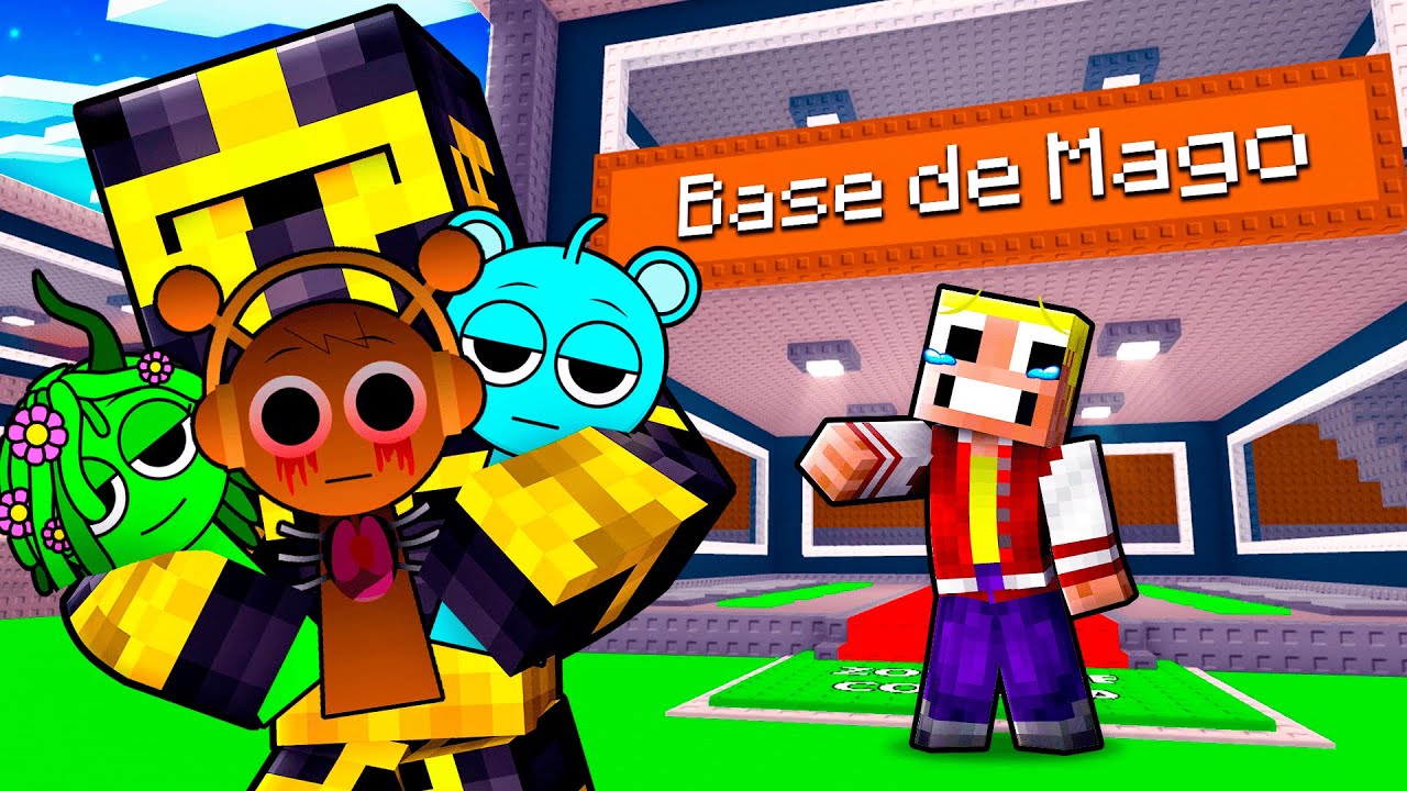 Rob&eacute; TODOS los SPRUNKI de MIS AMIGOS en MINECRAFT 😱
