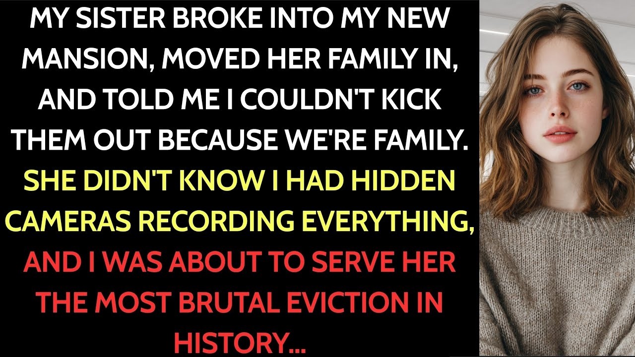 When I arrived at my $520K beachfront mansion, my sister's family had taken it over