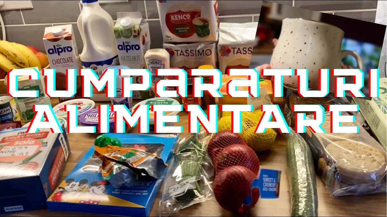Cumparaturi saptamanale | ASDA Haul Ian 2022 | O cana noua 🍵