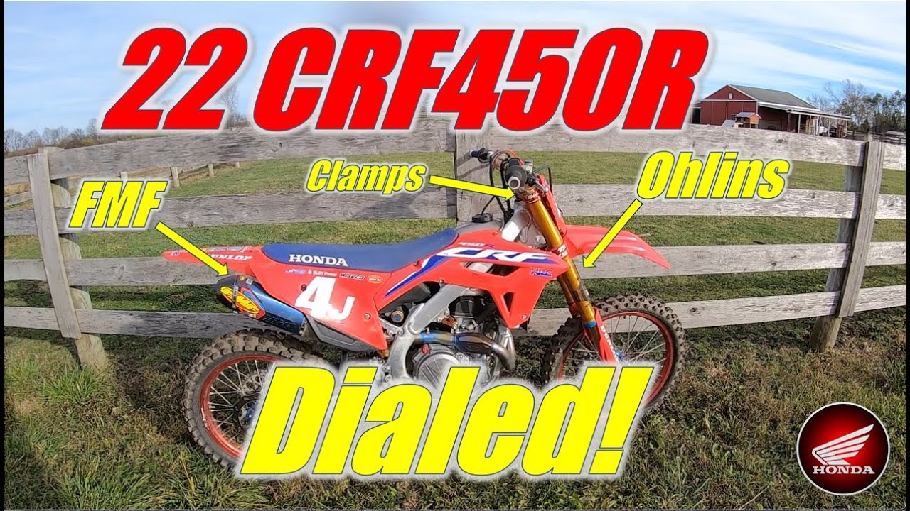 2022 Honda CRF450R Dialed