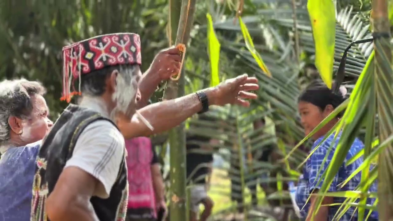 Momen Bolluhan dalam acara Dallo’ di Panekasan, Serawai, KALBAR