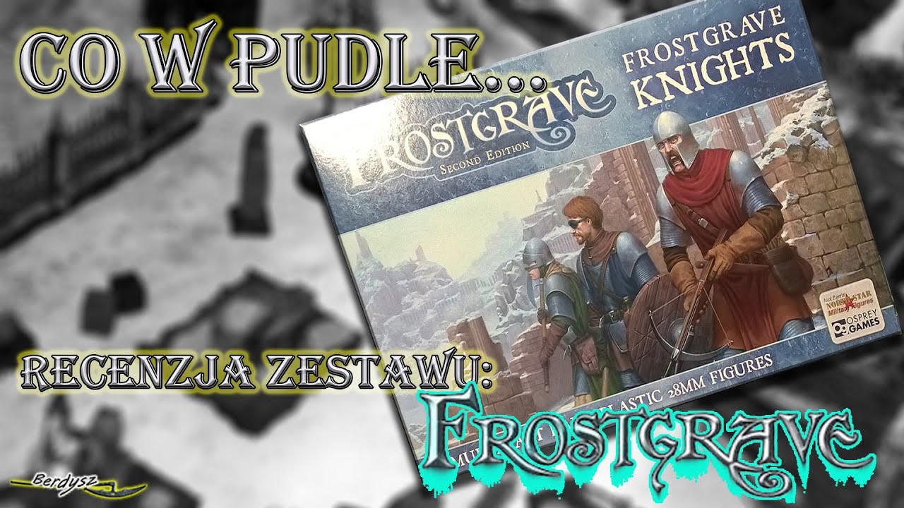 Frostgrave - Knights/Rycerze nowy zestaw plastikowy