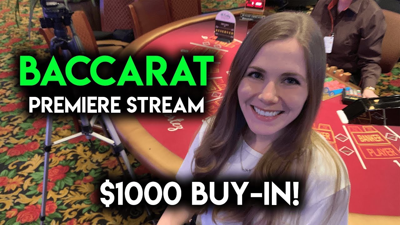 $1000 VS Baccarat! Trying The NEW Dragon BONUS Bet!!