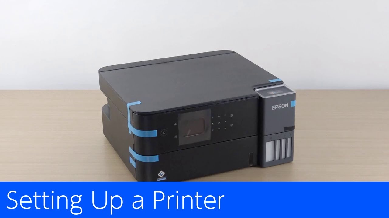L6360/ET-3900 &ndash; Setting Up a Printer