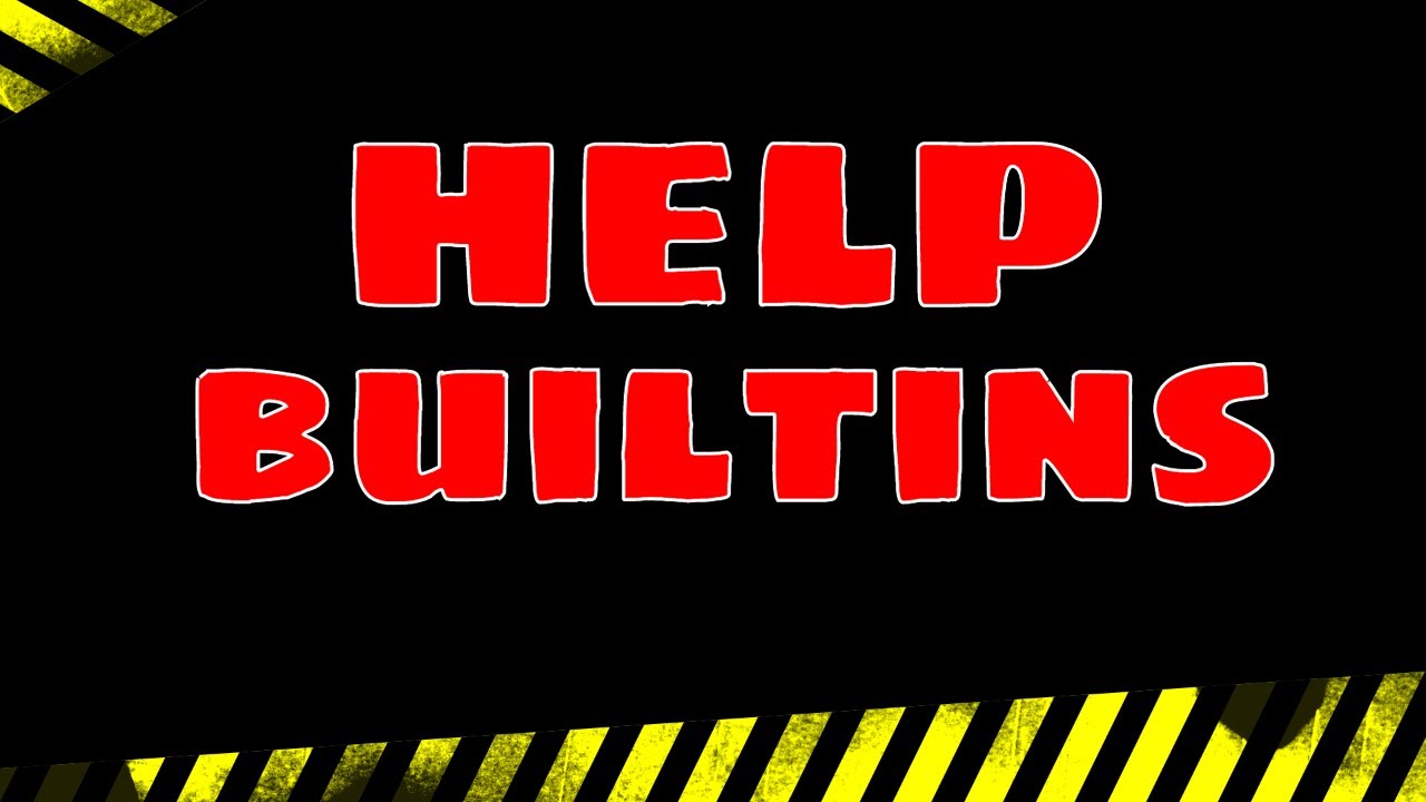 Find Help on Bash Built-in Commands