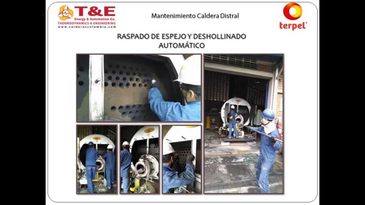 TERPEL Mantenimiento Caldera DISTRAL 100 BHP
