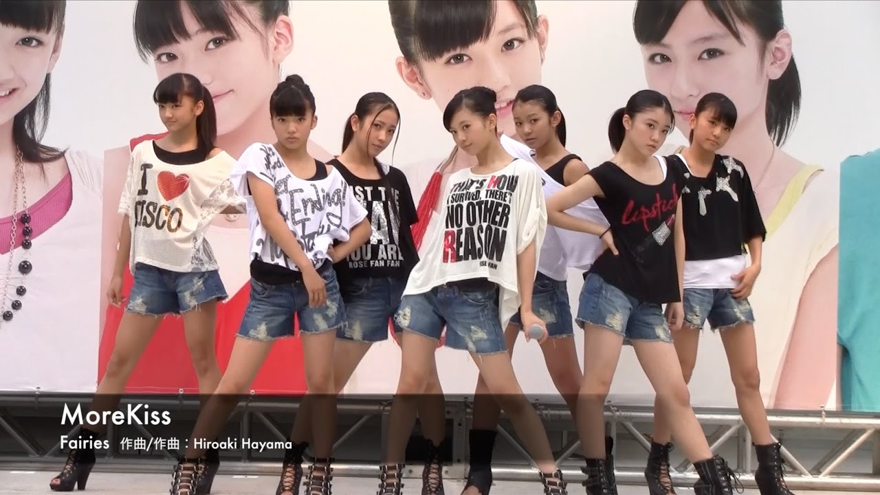 【フェアリーズ】MoreKiss (歌詞付き)@2011-8-20 ラゾーナ川崎1部