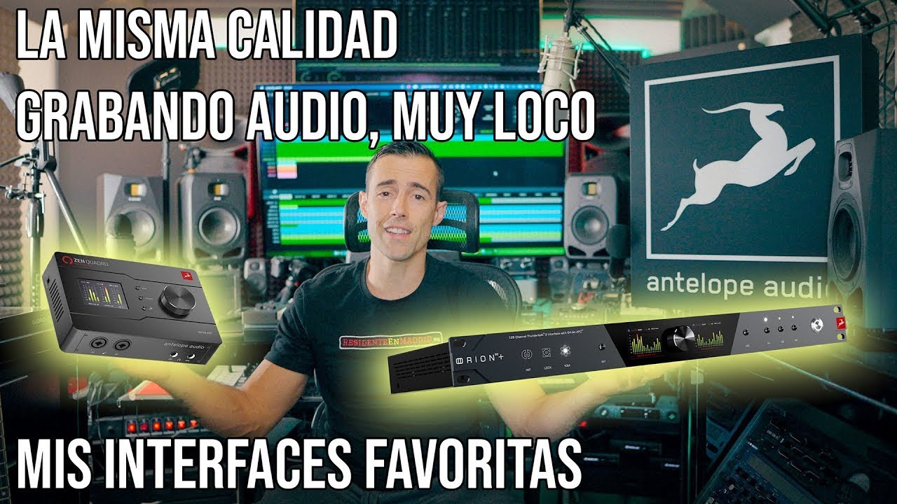 🎵 Antelope Audio Orion 32 Gen 4 & Zen Quadro: &iexcl;Sonido PRO y Dolby Atmos! 🚀