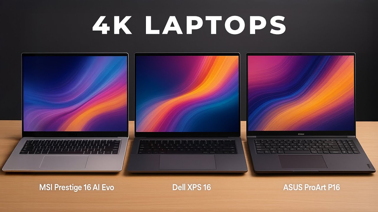 I Tested the BEST 4K Laptops of 2025 and Here's What Happened