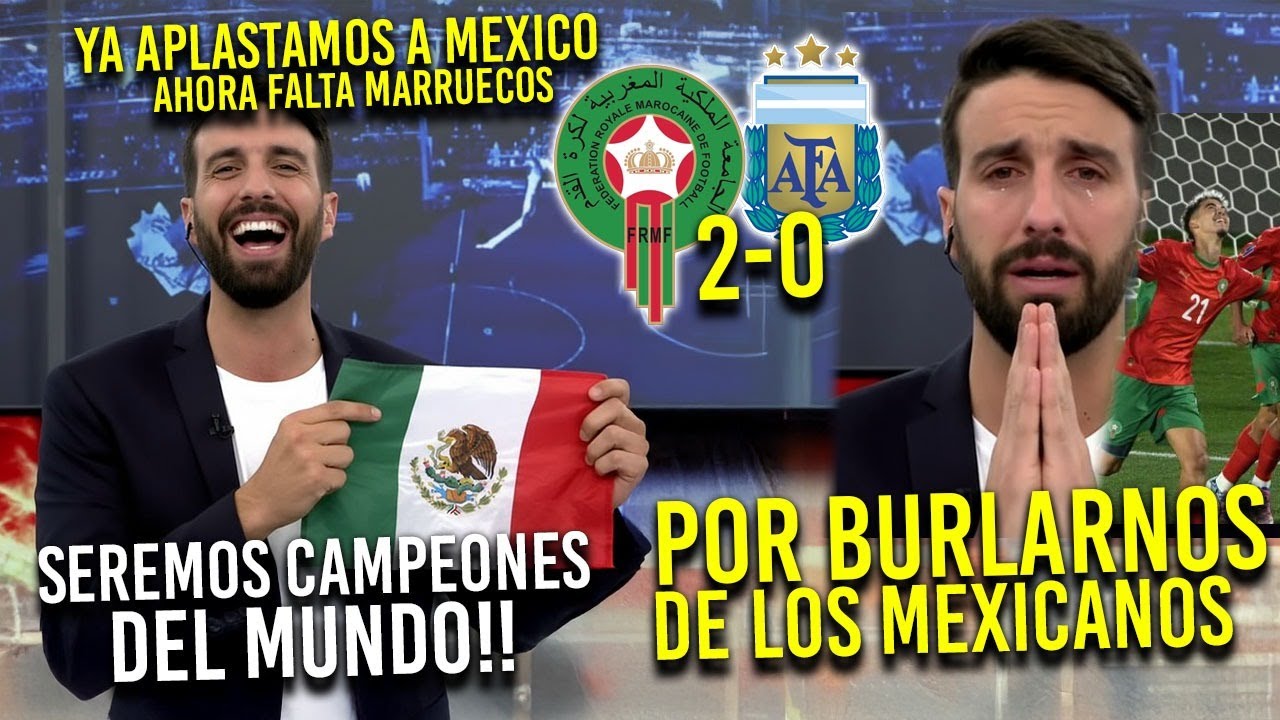 &iexcl;ADI&Oacute;S SOBERBIA! MARRUECOS CALLA A ARGENTINA Y LE ARREBATA EL T&Iacute;TULO MUNDIAL SUB-20 😤