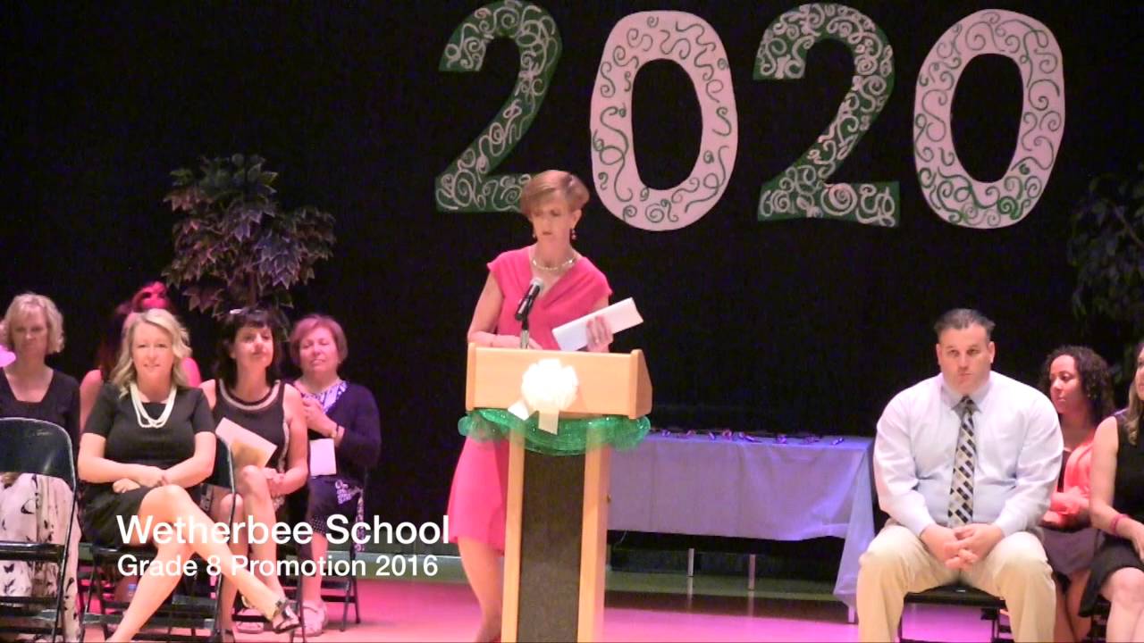 Wetherbee 8th Grade Promotion 2016
