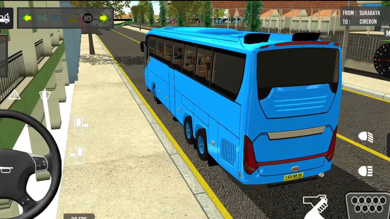 Long Route Bus Driving  😄 Luxury Coach Bus Open World Bus Game Realistic Bus Physics 🚌