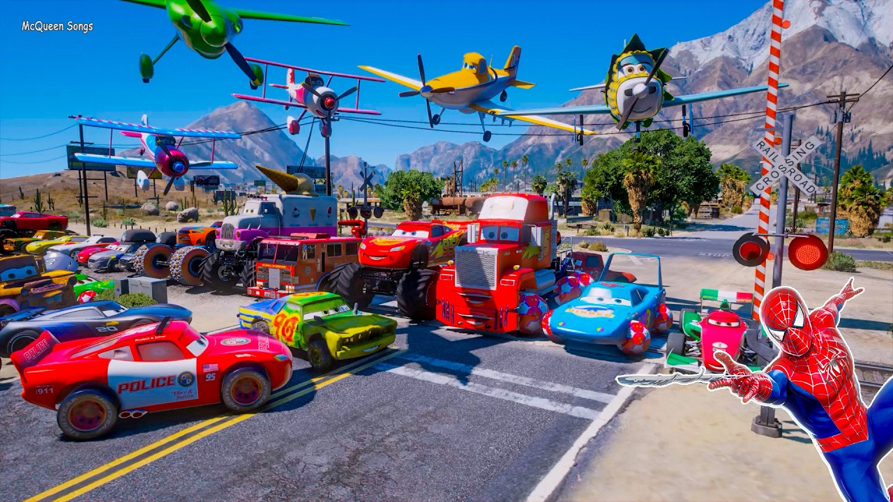 Disney Pixar Cars Unboxing Review | Lightning McQueen, Tow Mater, Chick Hicks, Sally Carrera, Cruz