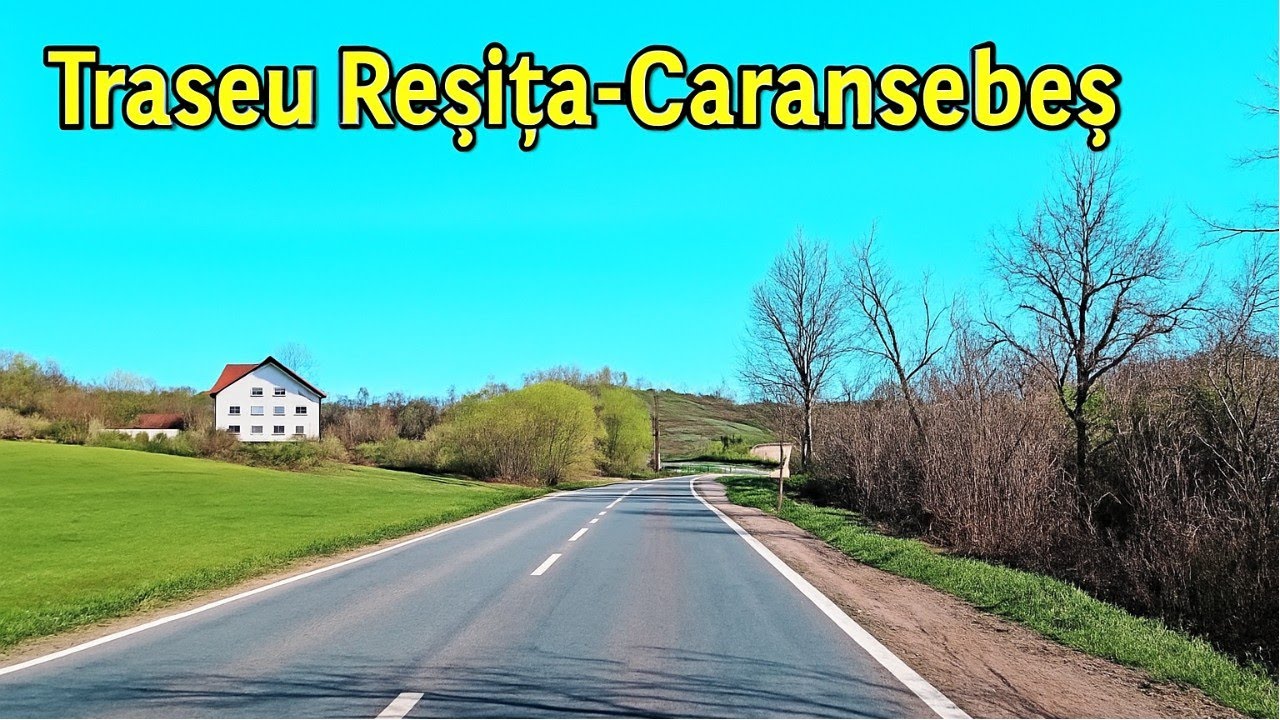Atmosferă calmă pe drumurile Banatului – Reșița–Caransebeș, aprilie 2025
