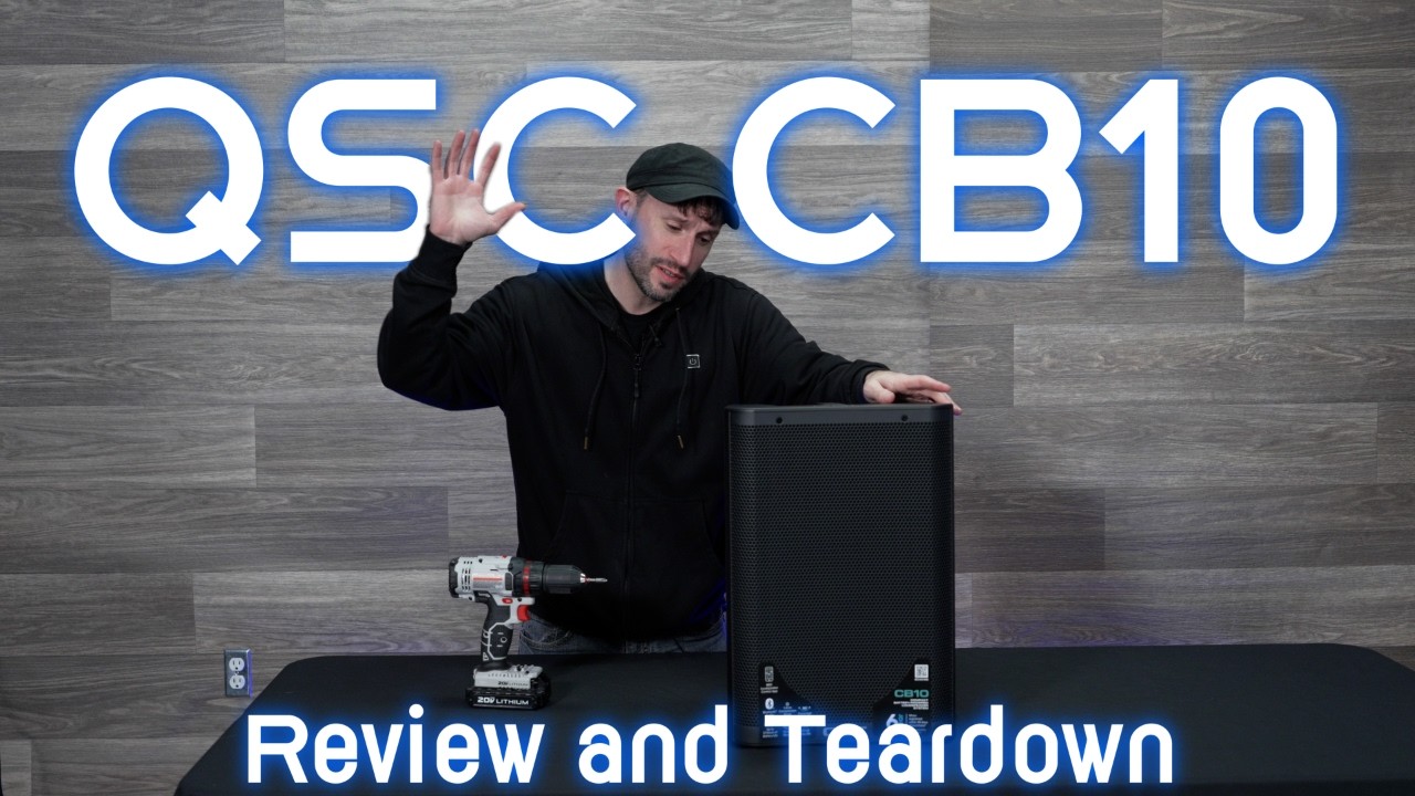 QSC CB10 IN-DEPTH REVIEW * TEARDOWN * GIVEAWAY