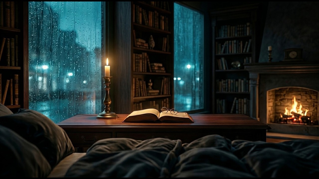 Steady Rain 4 Hours | Instant Deep Sleep & Focus (Consistent City Rain)