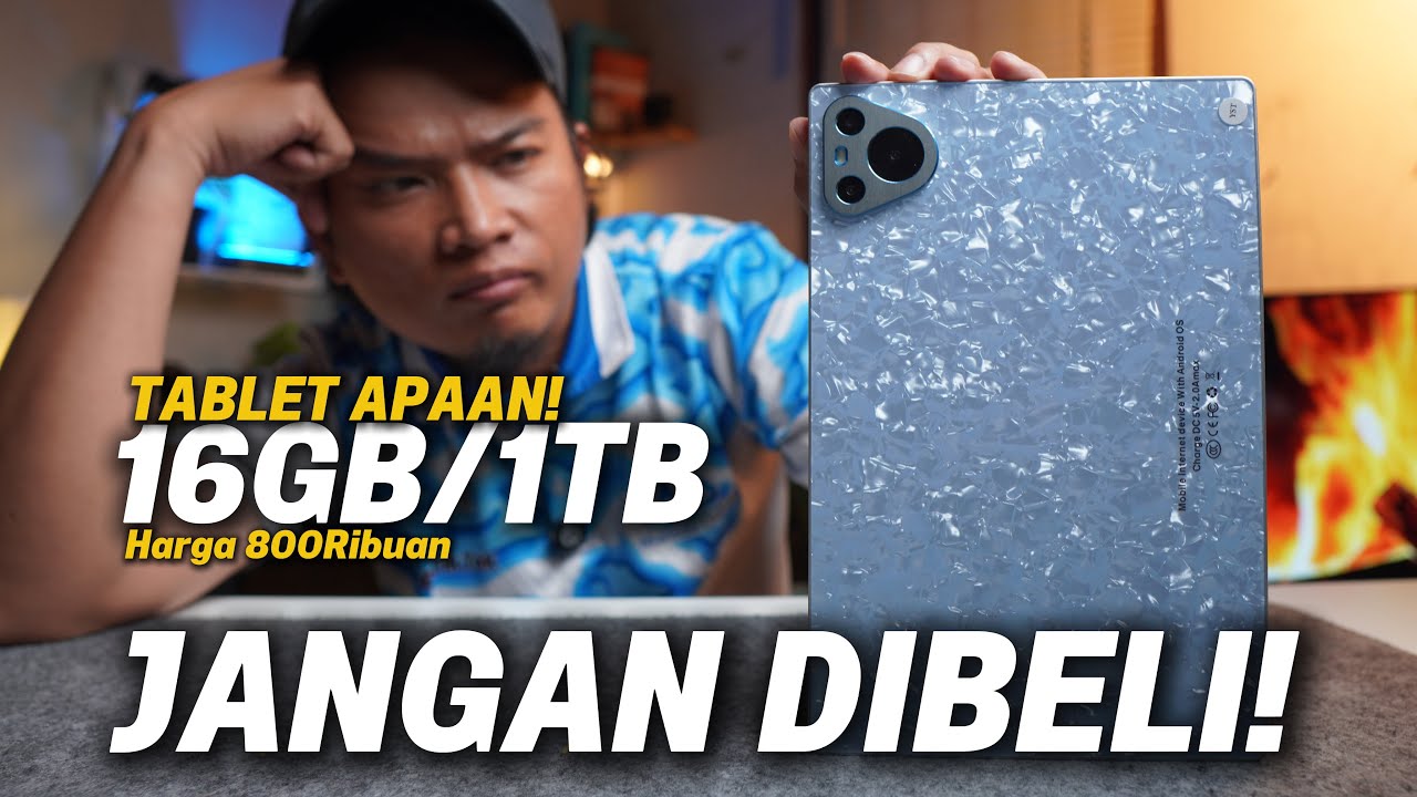 JANGAN KETIPU TABLET INI! Tablet Hanzhong RAM 16GB/1TB? GAK MASUK AKAL! 