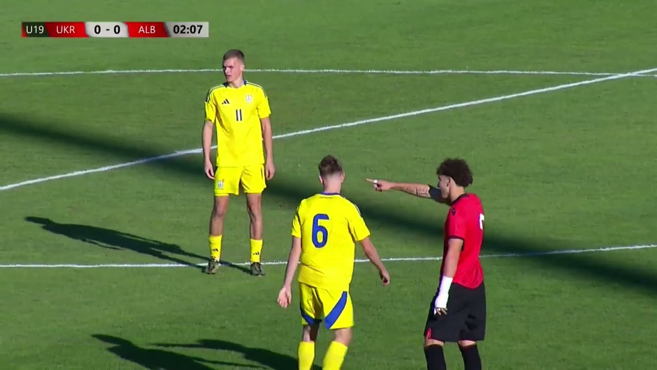 Ukraine 3 - 0 Albania | European Under-19 Championship 2026 Qualifying round