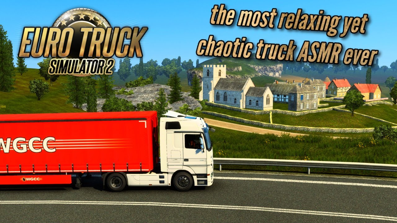 ASMR | I am a relaxing disaster 🙃 An American failing at Euro Truck Simulator 🚦 Soft spoken