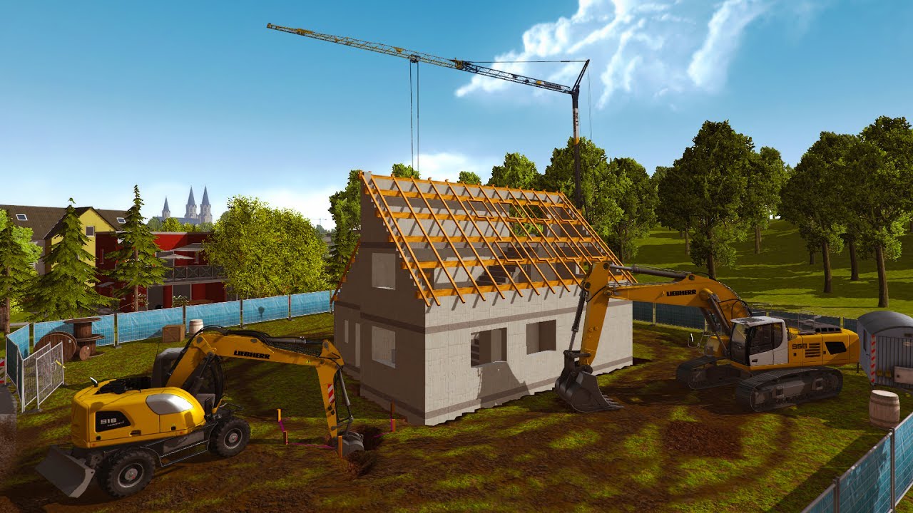 Construction Simulator 2015 DLC - Liebherr A918 - Liebherr R956 - Liebherr L1