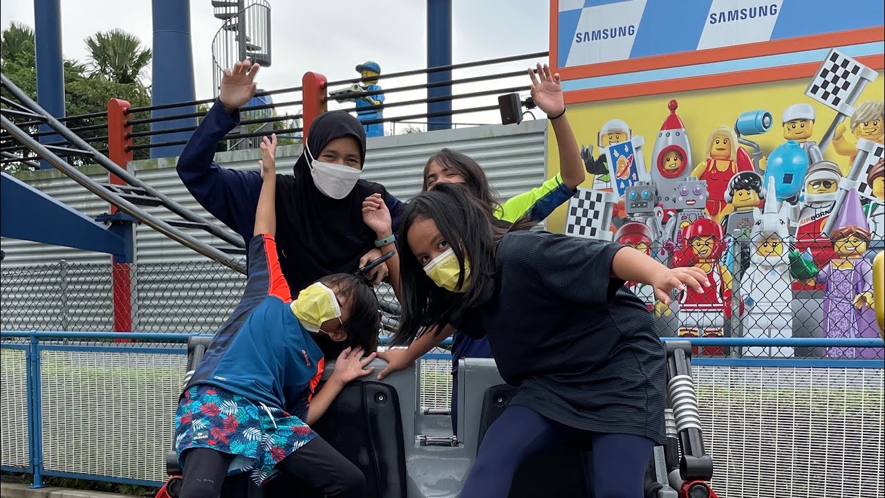 [VLOG] LEGOLAND LAGI!! HAIH!!LEGOLAND MALAYSIA - FAMILY TRIP 2021, BEST WEH!!!