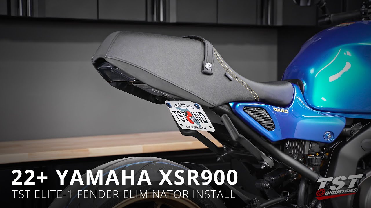 How to install an Elite-1 Fender Eliminator on a 2022+ Yamaha XSR 900 by TST Industries