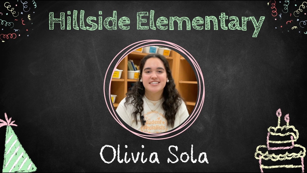 Student Support Specialist Spotlight | Olivia Sola - Hillside Elementary School
