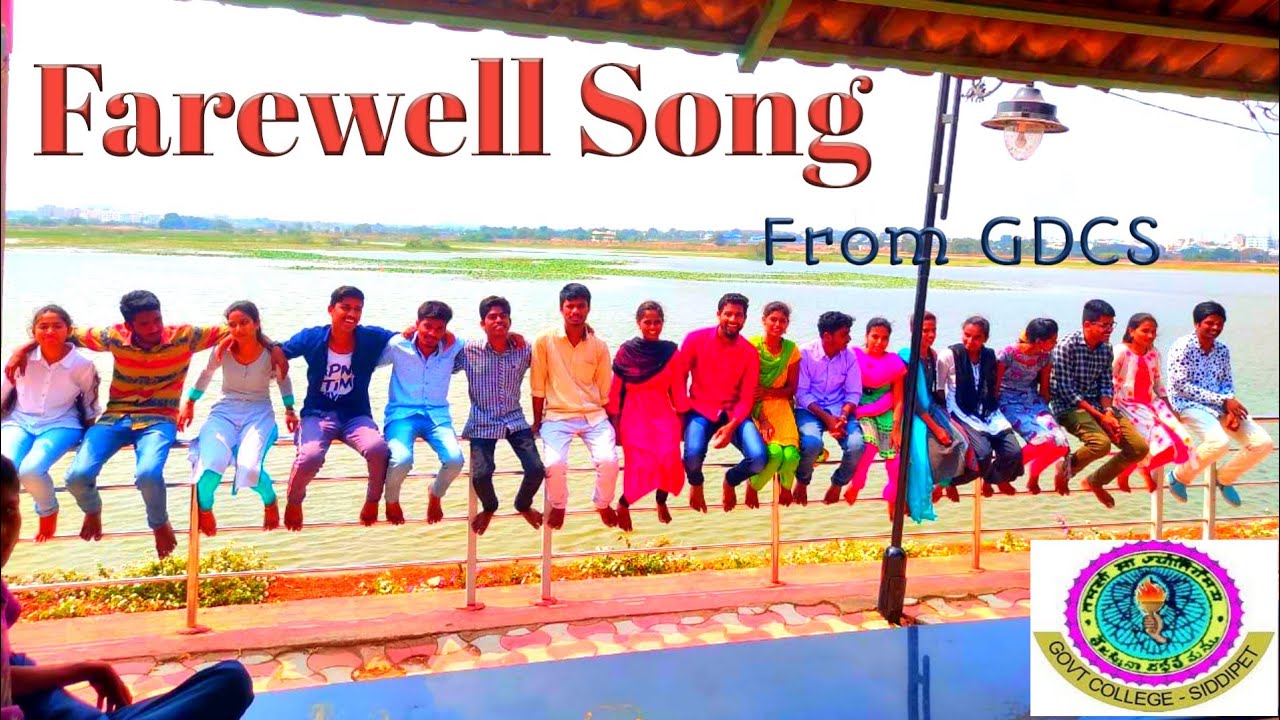 Farewell song from Gdc siddipet students 2020batch ||Happy days movie Oh my frd song