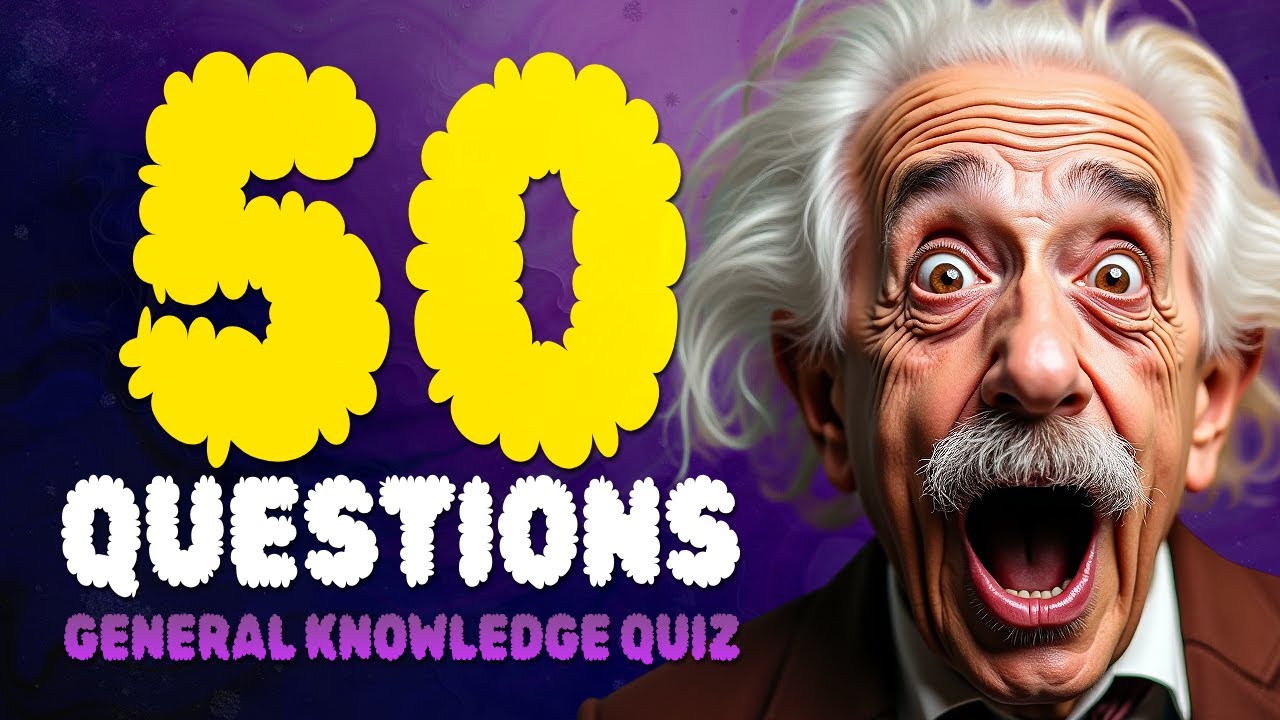 Can You Beat the Quiz? 50 Rapid-Fire Questions 🎯🔥