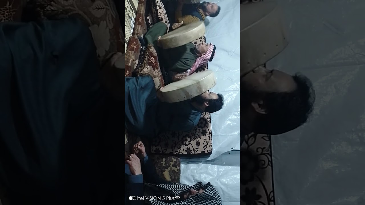 المداح ابو خالد النعيمي والمداح ابو عبود المرندي في منزل محمد الذيبان المرندي في لبنان 2023\12|2