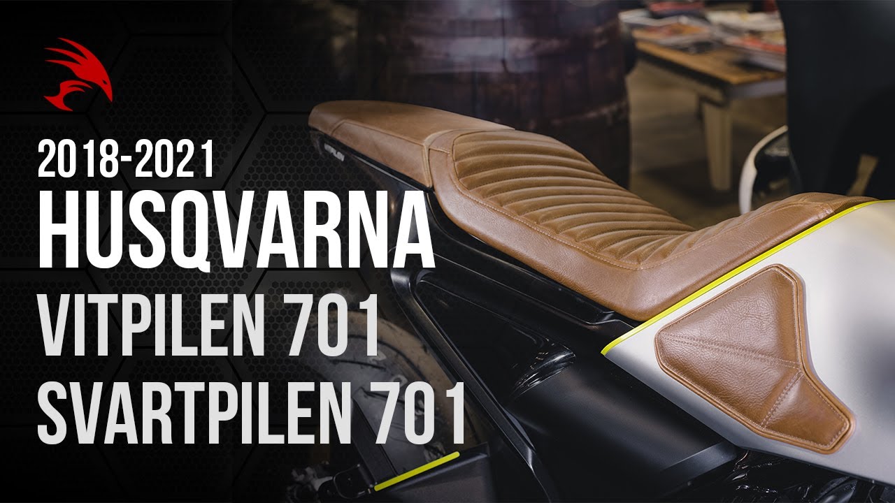 Husqvarna Vitpilen & Svartpilen 701 (18-21) Luimoto Designer Seat Covers & Tank Leaf