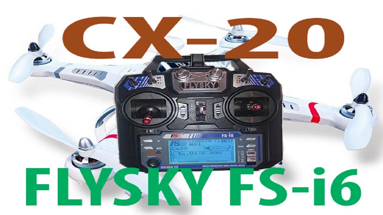 cx20 flysky FS i6 FS IA6 binding and Mission planner settings