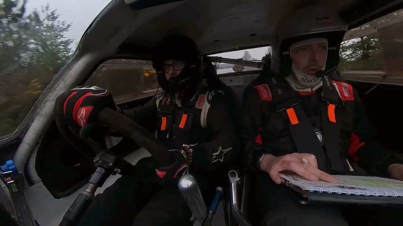 Bovington Stages 2026 - Car 6 - Stage 7 (first stage on Sun) in the rain - 3rd fastest - top 2WD