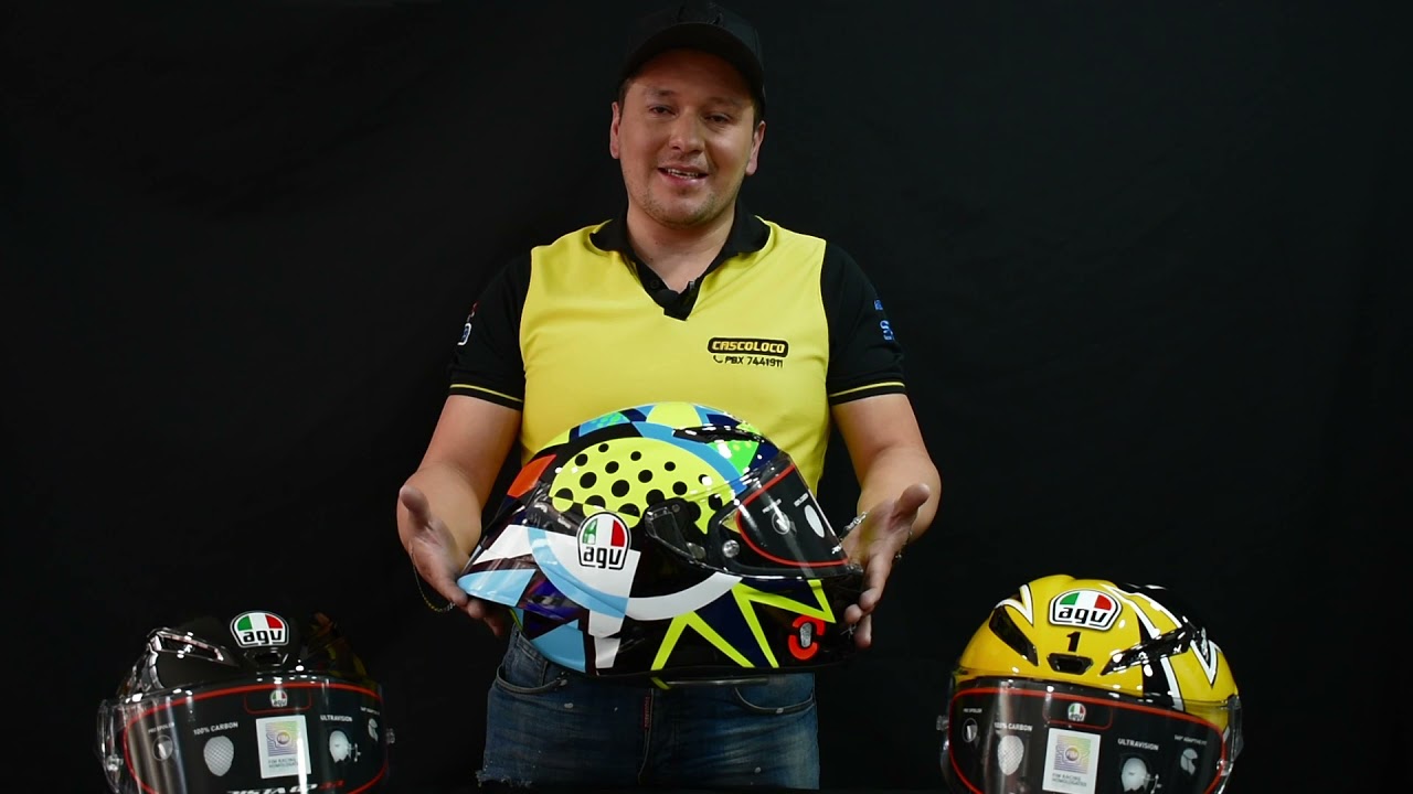 Uno de los cascos más TOP que verás | AGV PISTA GP RR