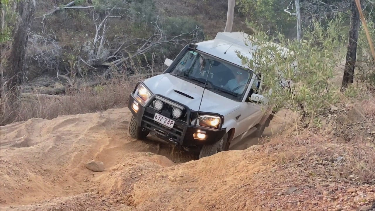 Mike Carney Mahindra, Putting the Mahindra PikUp through its paces