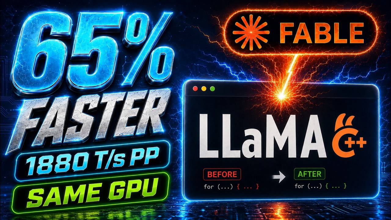 Я попросил Claude Fable 5 улучшить llama.cpp... и это сработало