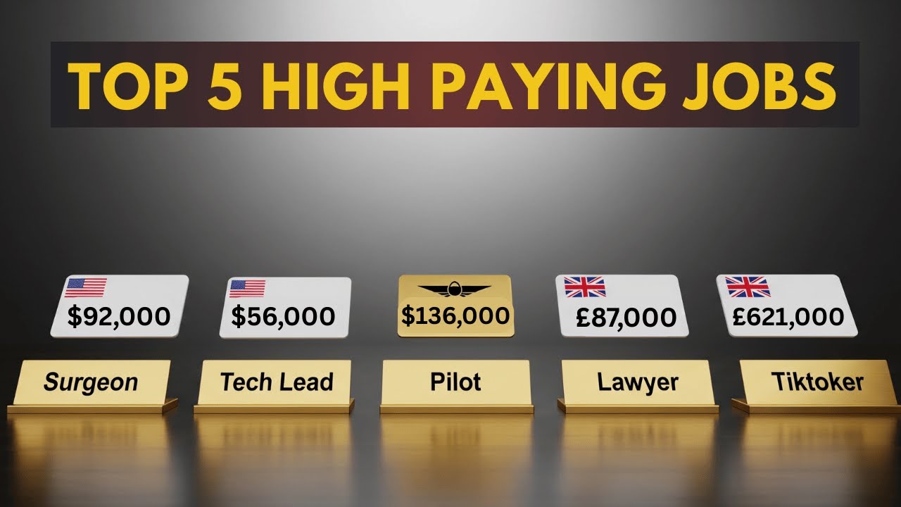 Top 5 HIGH Paying Jobs in USA and UK You Need to Know