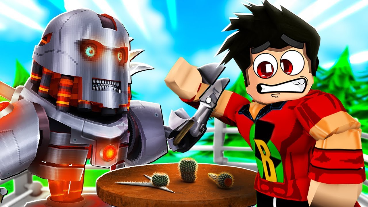 BİLEK GÜREŞİ OYUNUNDA EN GÜÇLÜ ROBOTU YENDİM!! 💪 Roblox Arm Wrestle Simulator