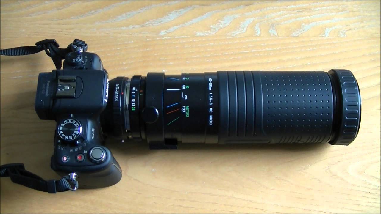Cosina 100 - 500mm Lens Review On Panasonic G2 With Video Footage + Test Images
