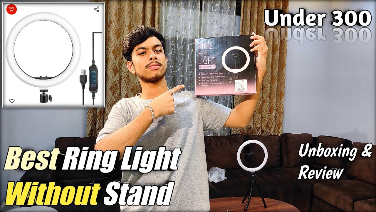 Best Ring Light Without Stand || Under 300 || Ring Fill Light From Amazon || How To Setup Ring Light