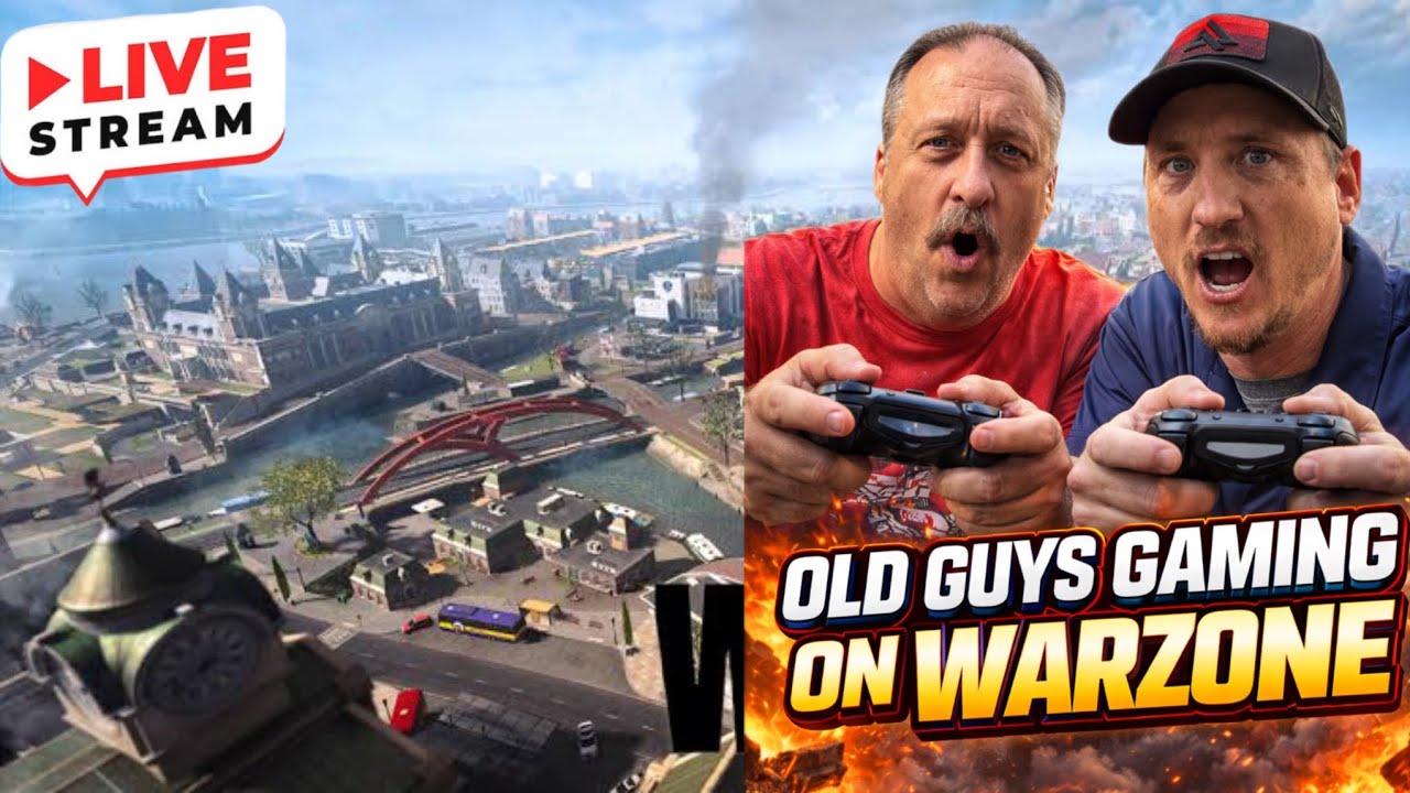 Old Guys gaming on WarZone #Callofduty #oldguys #churchisfromcanada